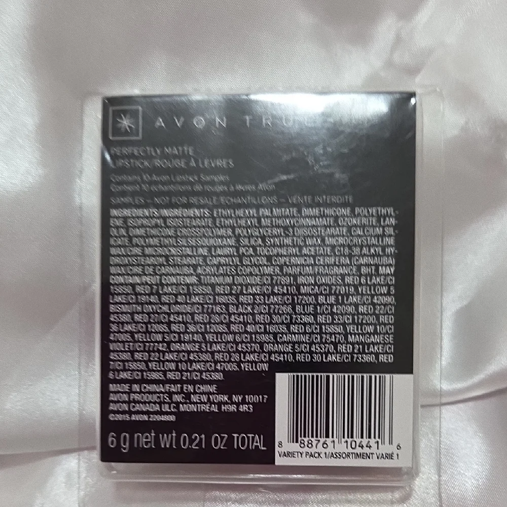 3 pkg of 10 Avon Travel Lipstick Collection - Bold Reds and Pinks